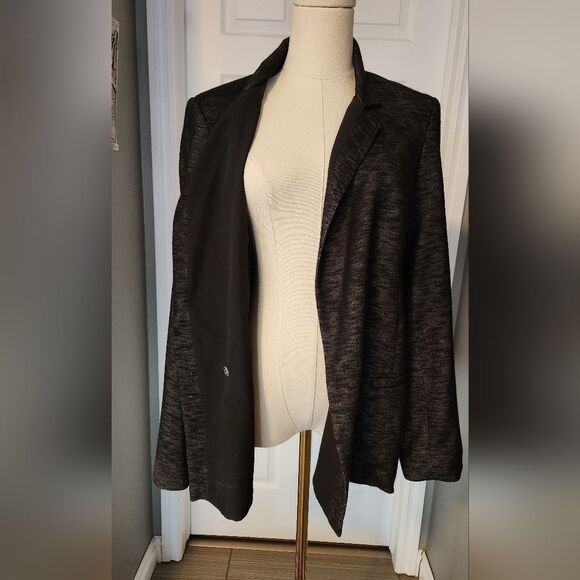 BCBGeneration Dark Grey/Black Boyfriend Blazer - Size Small - Picture 6 of 11